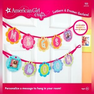 American Girl Crafts Letters & Frames Garland